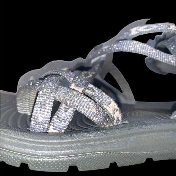 CHACO Z / Cloud pink gray sandals women’s shoes size 8 - Picture 3 of 14